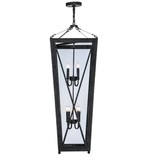 Eures 8 Light 26" Wide Taper Candle Pendant