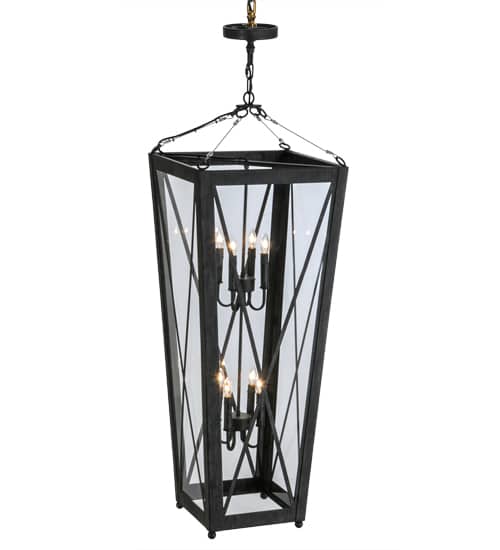 Eures 8 Light 26" Wide Taper Candle Pendant