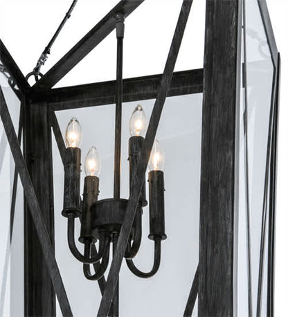 Eures 8 Light 26" Wide Taper Candle Pendant