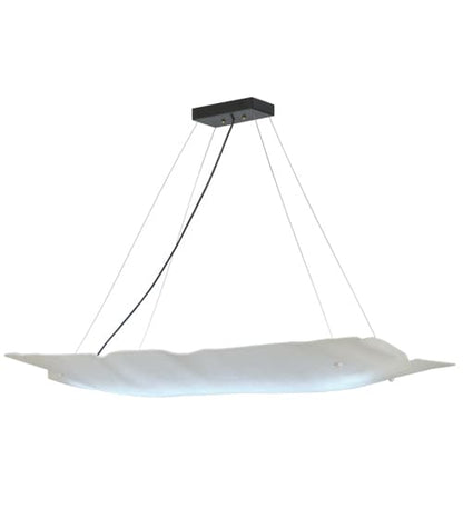 Linne 24" Wide Abstract Linear Pendant