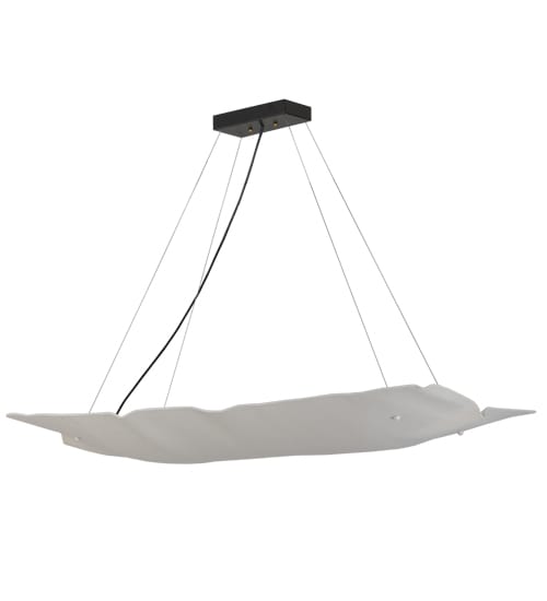 Linne 24" Wide Abstract Linear Pendant
