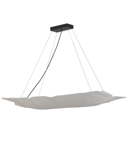 Linne 24" Wide Abstract Linear Pendant