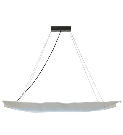 Linne 24" Wide Abstract Linear Pendant
