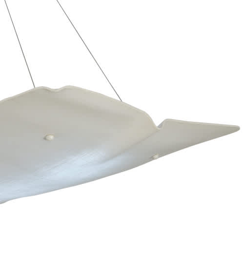 Linne 24" Wide Abstract Linear Pendant