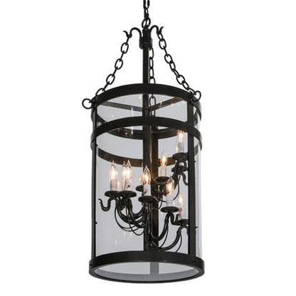 Cilindro 11 Light 15" Wide Taper Candle Pendant