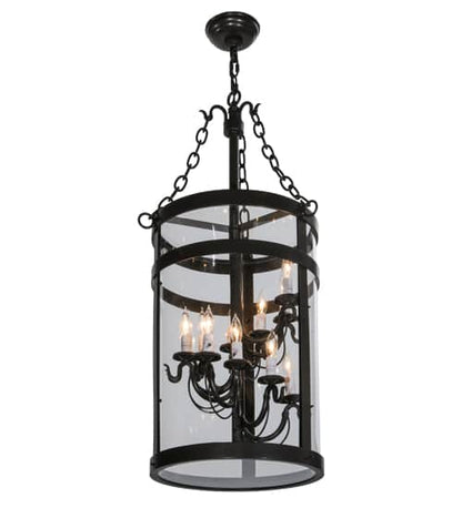 Cilindro 11 Light 15" Wide Taper Candle Pendant