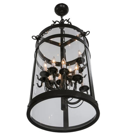 Cilindro 11 Light 15" Wide Taper Candle Pendant