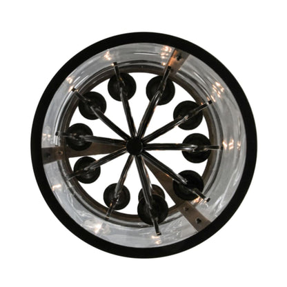 Meyda Tiffany Cilindro 11 Light 15" Wide Taper Candle Pendant