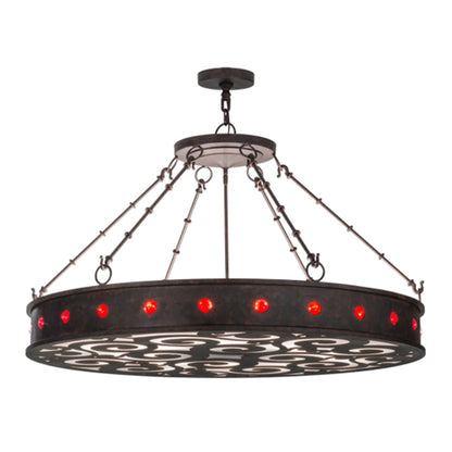 Meyda Tiffany Jules 16 Light 42" Wide Suspension Pendant