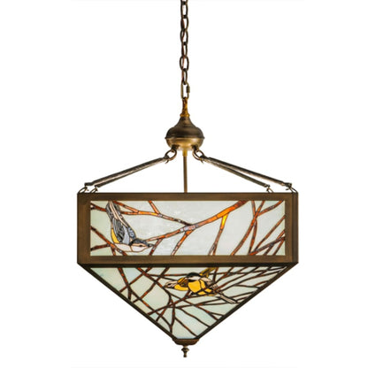 Meyda Tiffany Backyard Friends 4 Light 30" Wide Pendant