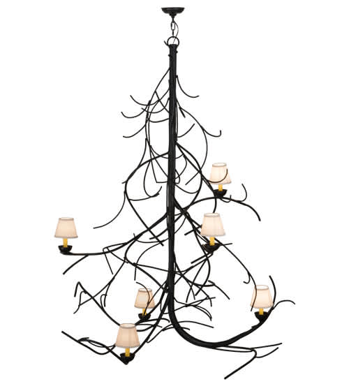 Winter Solstice 6 Light 50" Wide Chandelier