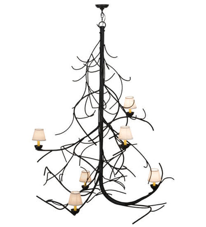 Winter Solstice 6 Light 50" Wide Chandelier