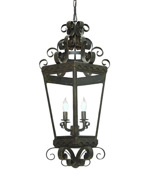 Cadenza 3 Light 16" Wide Taper Candle Pendant