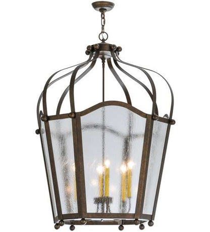 Citadel 6 Light 33" Wide Taper Candle Pendant