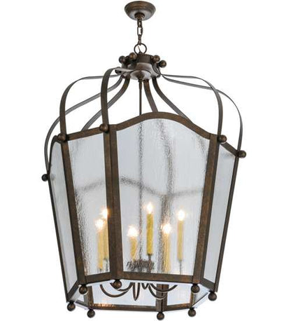 Citadel 6 Light 33" Wide Taper Candle Pendant
