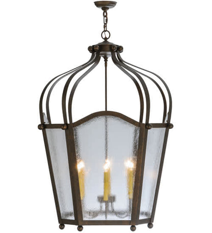 Citadel 6 Light 33" Wide Taper Candle Pendant