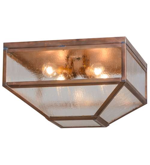 Mission Prime 4 Light 29" Wide Flush Mount Ceiling Fixture