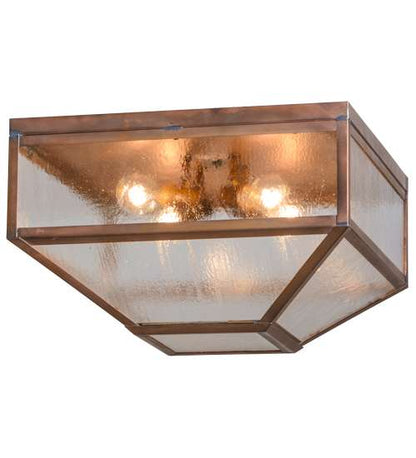 Mission Prime 4 Light 29" Wide Flush Mount Ceiling Fixture