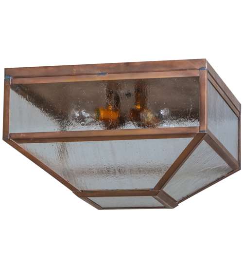 Mission Prime 4 Light 29" Wide Flush Mount Ceiling Fixture
