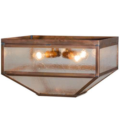 Mission Prime 4 Light 29" Wide Flush Mount Ceiling Fixture