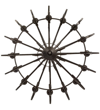 Symen 16 Light 60" Wide Taper Candle Style Chandelier