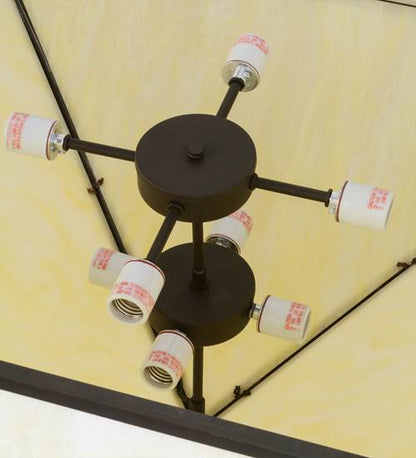 Mission 8 Light 43" Wide Pendant