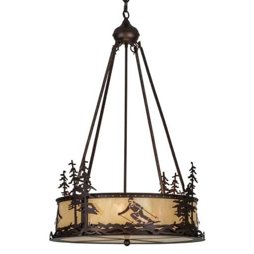 Alpine 4 Light 23" Wide Suspension Pendant