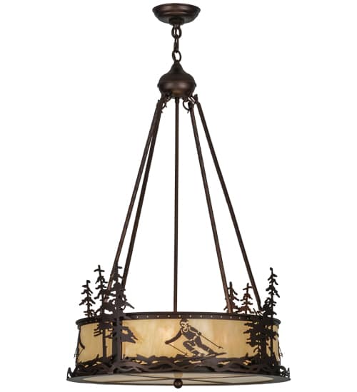 Alpine 4 Light 23" Wide Suspension Pendant