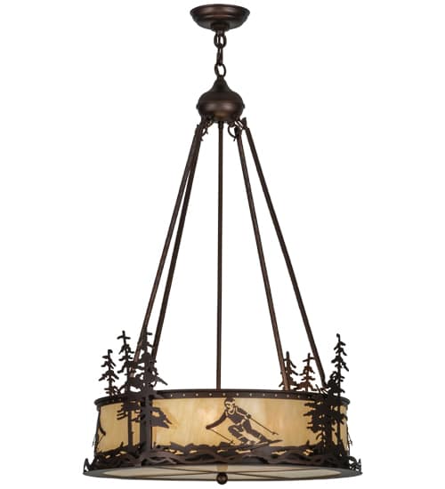 Alpine 4 Light 23" Wide Suspension Pendant