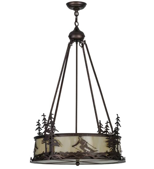 Alpine 4 Light 23" Wide Suspension Pendant