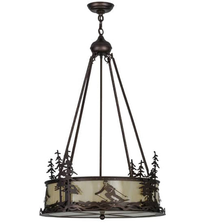 Alpine 4 Light 23" Wide Suspension Pendant