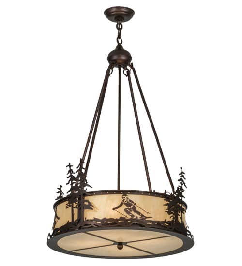 Alpine 4 Light 23" Wide Suspension Pendant