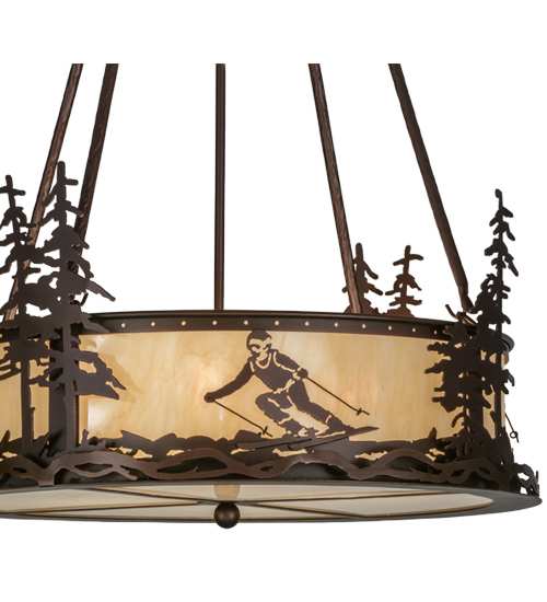 Alpine 4 Light 23" Wide Suspension Pendant