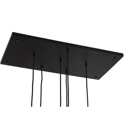Metalica 6 Light 18" Wide Abstract Multi Light Pendant