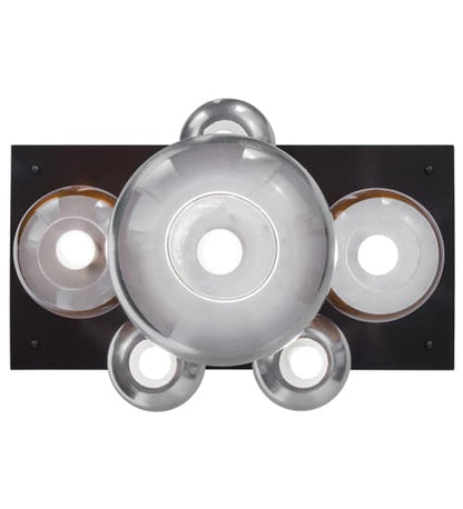 Metalica 6 Light 18" Wide Abstract Multi Light Pendant