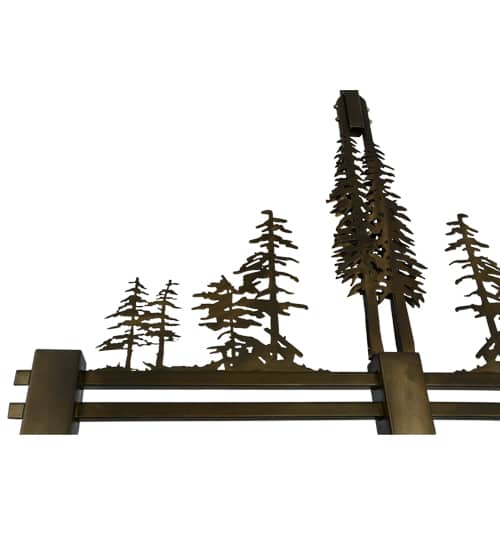 Tall Pines 3 Light 12" Wide Linear Pendant