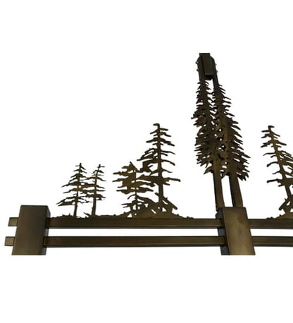 Tall Pines 3 Light 12" Wide Linear Pendant