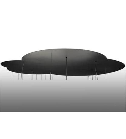 Anillo 84" Wide Abstract Multi Light Pendant