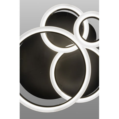 Meyda Tiffany Anillo 84" Wide Abstract Multi Light Pendant