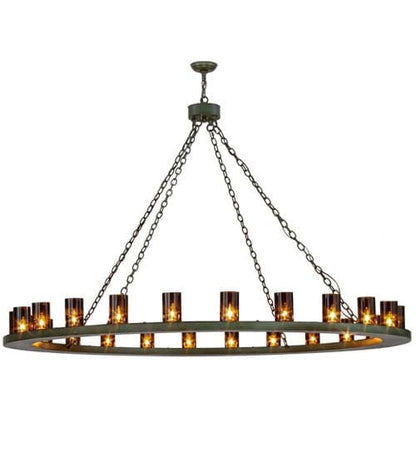 Loxley 24 Light 72" Wide Ring Chandelier