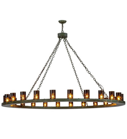Loxley 24 Light 72" Wide Ring Chandelier