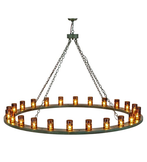 Loxley 24 Light 72" Wide Ring Chandelier