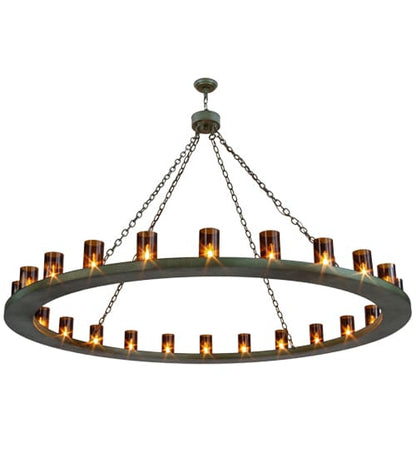 Loxley 24 Light 72" Wide Ring Chandelier