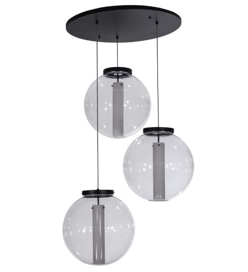 Cilindro 3 Light 34" Wide Multi Light Pendant