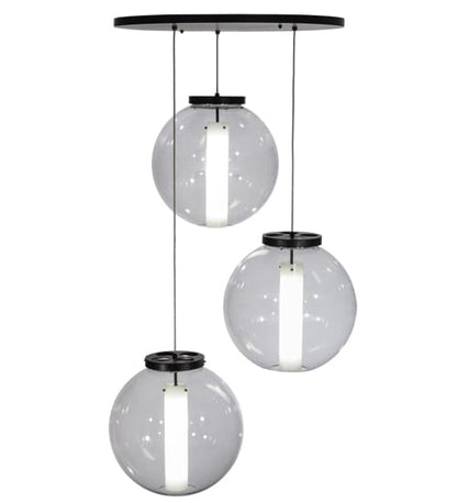 Cilindro 3 Light 34" Wide Multi Light Pendant