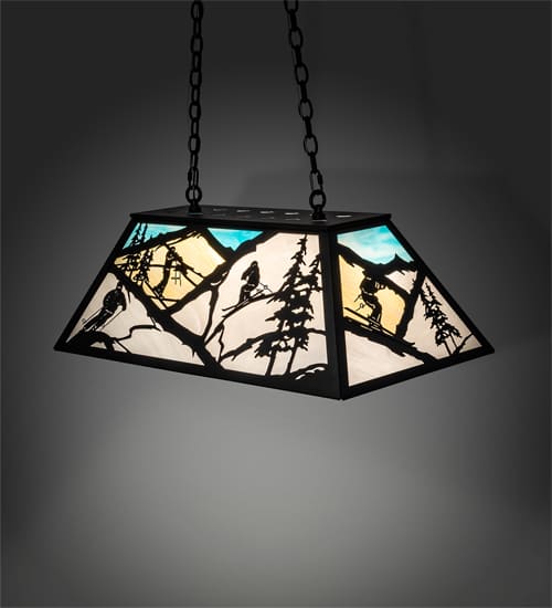 Alpine 6 Light 17" Wide Linear Pendant