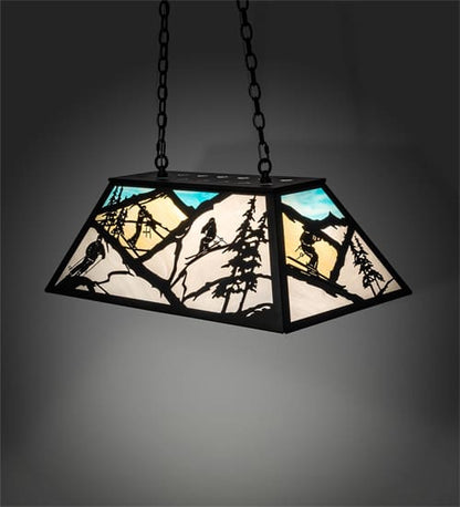 Alpine 6 Light 17" Wide Linear Pendant