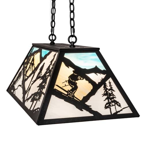 Alpine 6 Light 17" Wide Linear Pendant