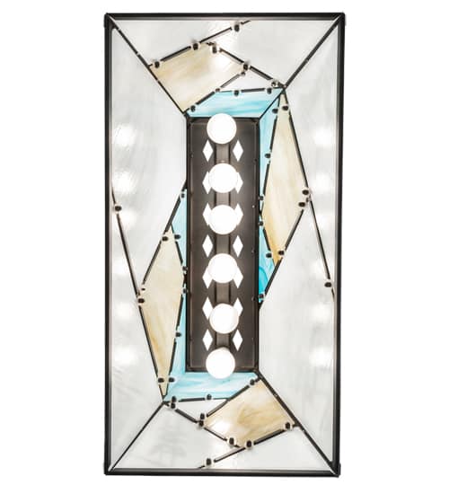 Alpine 6 Light 17" Wide Linear Pendant