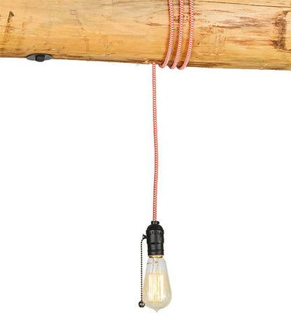 Hounds Tooth 4 Light 7" Wide Abstract Linear Pendant